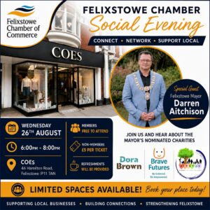 Coes Social Evening - Wednesday 26th August 2026